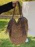 Minimalist Large Capacity Straw Bag