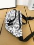 Cartoon Graphic Waist Bag