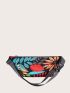 Tropical & Letter Graphic Fanny Pack