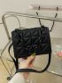 Mini Quilted Chain Decor Flap Square Bag