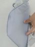 Minimalist Double Zipper Fanny Pack