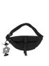 Minimalist Waist Bag With Bag Charm