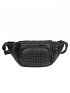 Minimalist Studded Decor Waist Bag