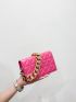 Mini Quilted Flap Chain Square Bag