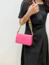 Mini Quilted Flap Chain Square Bag