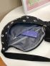 Number Print Zipper Fanny Pack