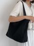 Minimalist Large Capacity Tote Bag