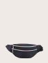 Minimalist Zipper Fanny Pack