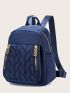 Minimalist Curved Top Functional Backpack