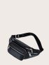 Multi Zip Front Fanny Pack