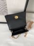 Mini Chain Decor Chain Flap Square Bag