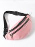 Dual Zip-Up Fanny Pack