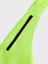 Neon Green Letter Label Detail Chest Rig Bag