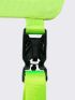 Neon Green Letter Label Detail Chest Rig Bag