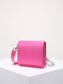 Mini Chain Decor Flap Belt Bag