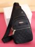 Mini Quilted Sling Bag