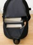 5pcs Two Tone Large Capacity Backpack Set