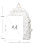 All Over Print Backpack With Bag Charm