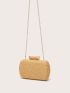 Mini Minimalist Straw Bag