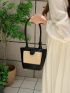 Two Tone Bucket Bag