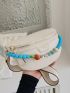 Beaded Detail Waist Bag