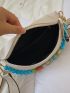 Beaded Detail Waist Bag