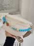 Beaded Detail Waist Bag