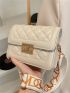 Mini Quilted Flap Square Bag