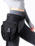 Release Buckle Decor Leg Bag