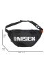 Letter Graphic Oxford Waist Bag