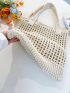 Hollow Out Design Crochet Bag