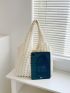 Minimalist Ruched Shopper Bag