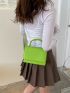 Mini Minimalist Top Handle Flap Square Bag