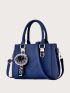 Stitch Detail Satchel Bag, Mothers Day Gift For Mom