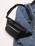 Triple Zipper Fanny Pack