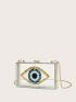 Mini Eye Graphic Box Bag