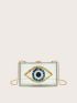 Mini Eye Graphic Box Bag