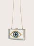 Mini Eye Graphic Box Bag