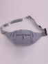 Zipper Front Fanny Pack