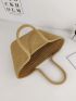 Minimalist Straw Bag