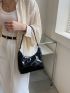 Mini Patent Shoulder Bag