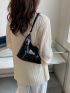 Mini Patent Shoulder Bag