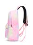 3pcs Ombre Graphic Functional Backpack Set