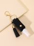 Tassel & Hand Sanitizer Bottle Holder Design Bag Charm