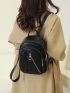 Mini Zip Front Functional Backpack