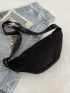 Double Zipper Fanny Pack