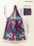 Floral Print Shopper Bag