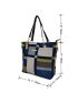 6pcs Colorblock Shoulder Bag Set Fashion Colorblock Purse Set, Women's Office & Work Artificial Leather Tote Bag & Handbag Set