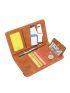 Plane & Letter Graphic Passport Case