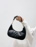 Minimalist Top Handle Hobo Bag